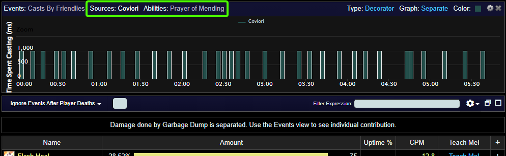 Adding a pin by selecting PoM